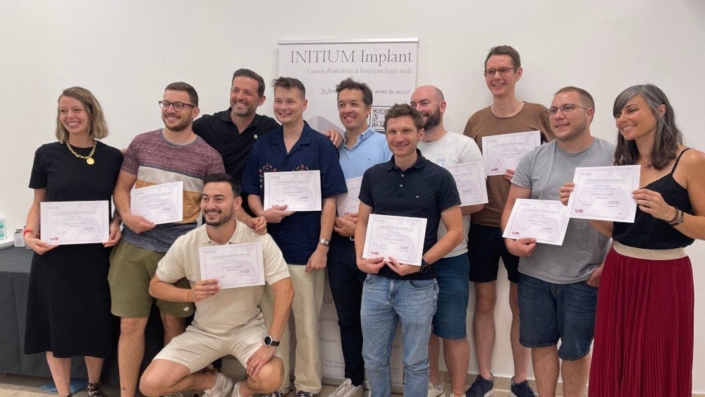 Formation implantologie orale Gard Initium 2024